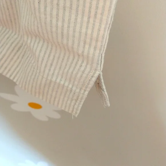 Madewell x The New Denim Project Patchwork Top In Railroad Stripe - Picture 10 of 15